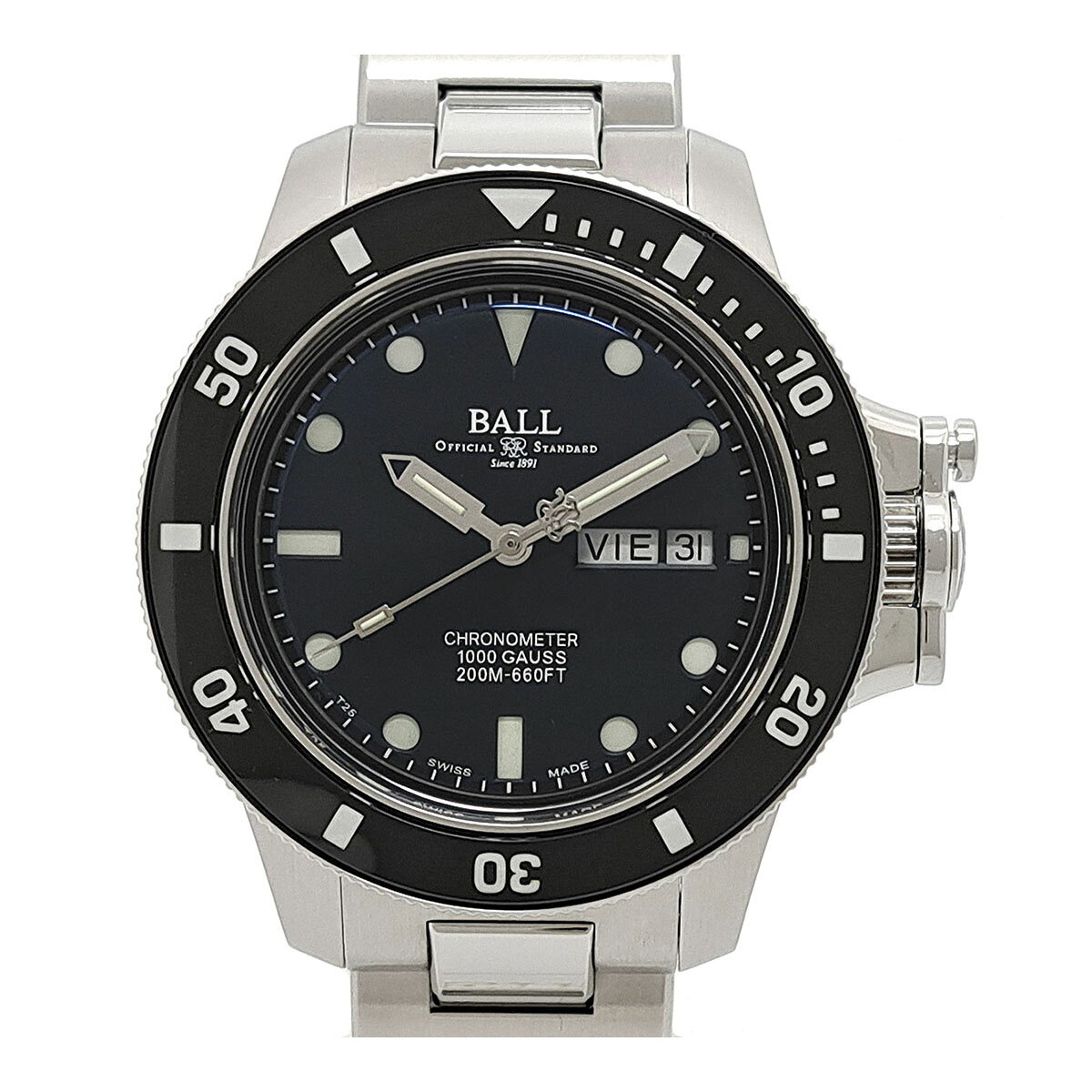 ボールウォッチ エンジニア ハイドロカーボン DM2118B-S1CJ-BK 自動巻き ステンレススティール メンズ BALLWATCH 【中古】 【時計】