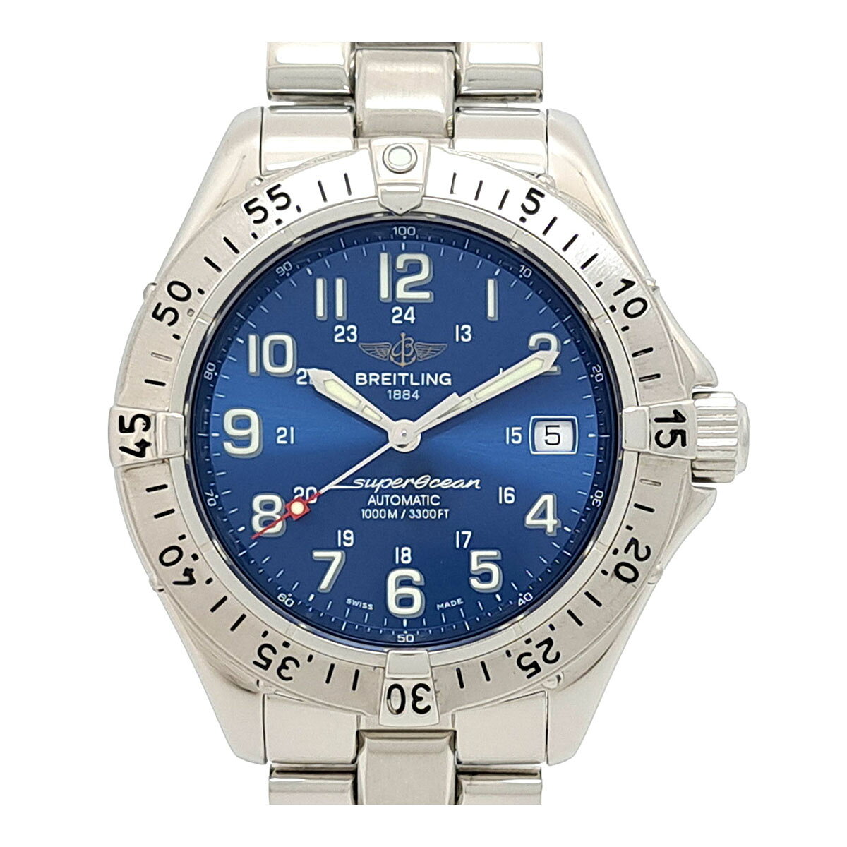ブライトリング スーパーオーシャン A17340 自動巻き ステンレススティール メンズ BREITLING 【中古】 【時計】