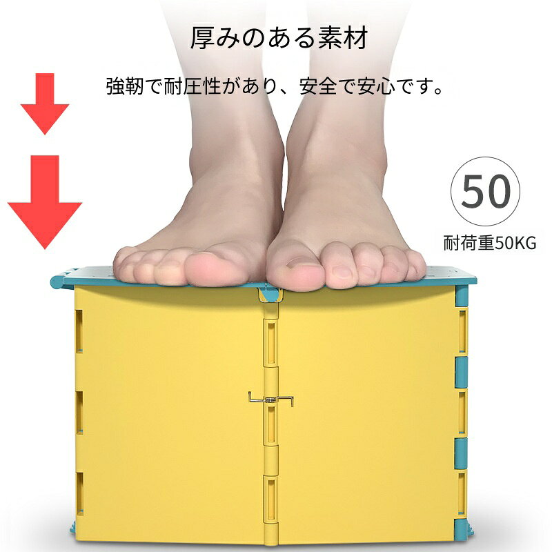 ベビーおまる 折りたたみ携帯 車載トイレ お出かけ緊急用 使い捨て袋 収納袋同梱 ...