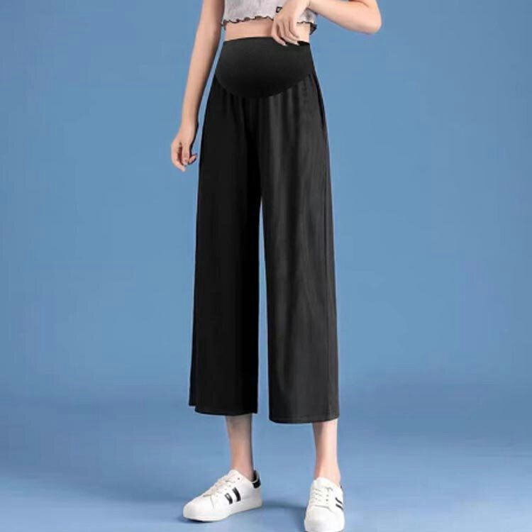 サラサラ パンツ ガウチョパンツ ワイド マタニティパンツ マタニティ 涼しい 美シルエット ワイドパンツ ボトムス 夏 ボトム フレアパンツ 大きいサイズ 妊娠初期 ゆったり レディース きれいめ ルーズ 産前 カジュアル マタニティパンツ 産後 春夏 秋