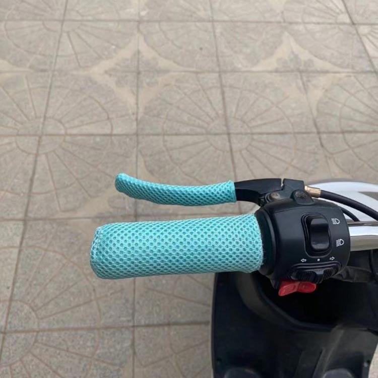 メッシュ ハンドルグリップ グリップ ハンドル 握りやすい メッシュ バイクハンドルグリップ バイクグリップ バイク 滑り止め グリップカバー バイク用品 おしゃれ かっこいい 左右セット