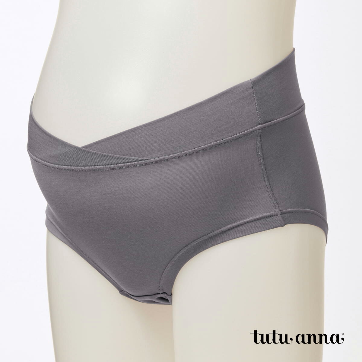 tutuanna チュチュアンナ レディース ショーツ 単品 パンツ フルショーツ 綿混 [マタニティ]無地浅履きフルショーツ #2023/5/11NEW