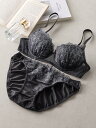 ベルノフロアブラ&ショーツセット ブラセット A~Fカップ ブラジャー ショーツ セット 大きいサイズ 下着(A65~F75)