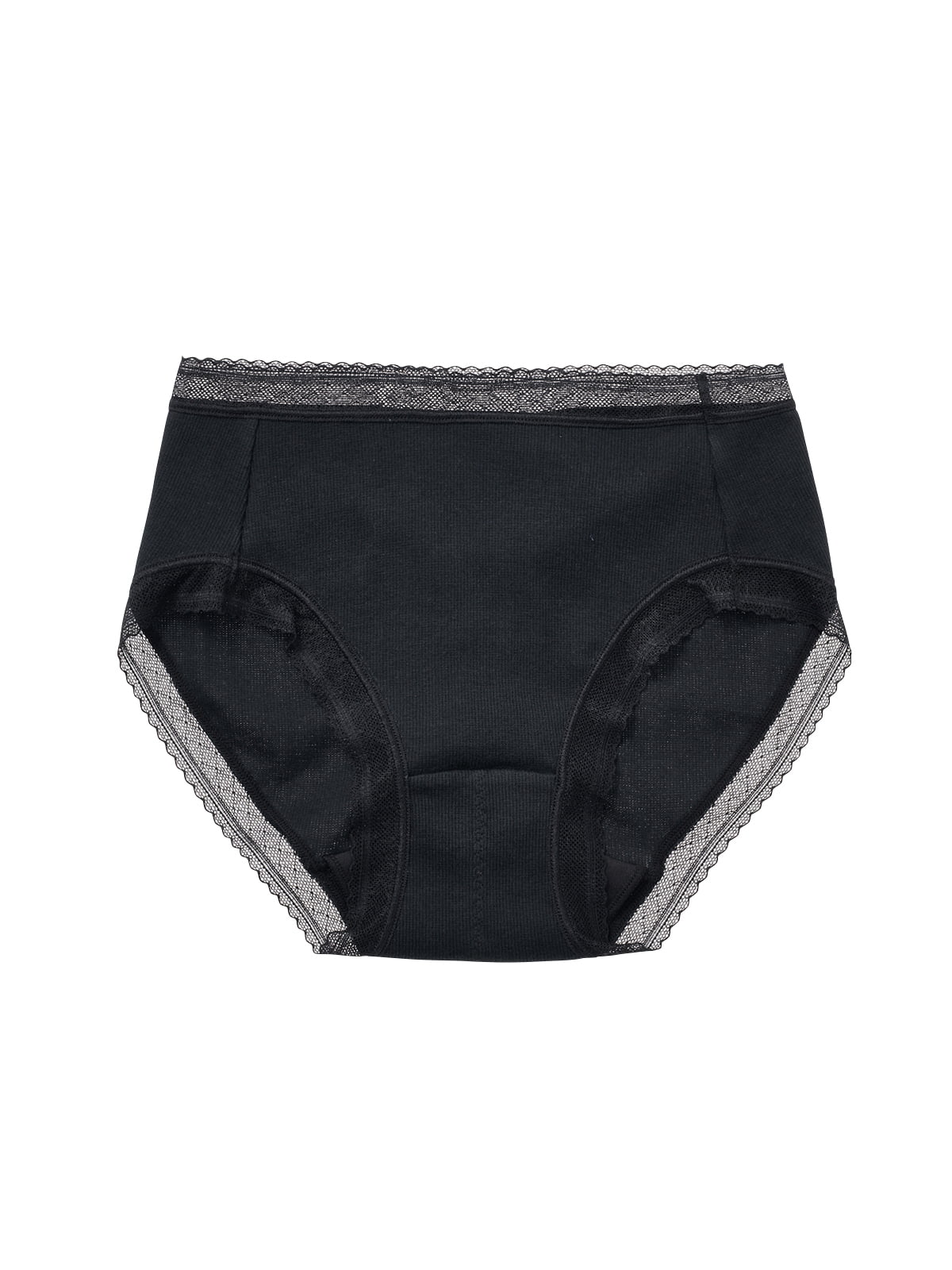 レディース ショーツ 単品 パンツ サニタリーショーツ [きもちいいショーツ]綿混ウエストレースサニタリーショーツ 下着