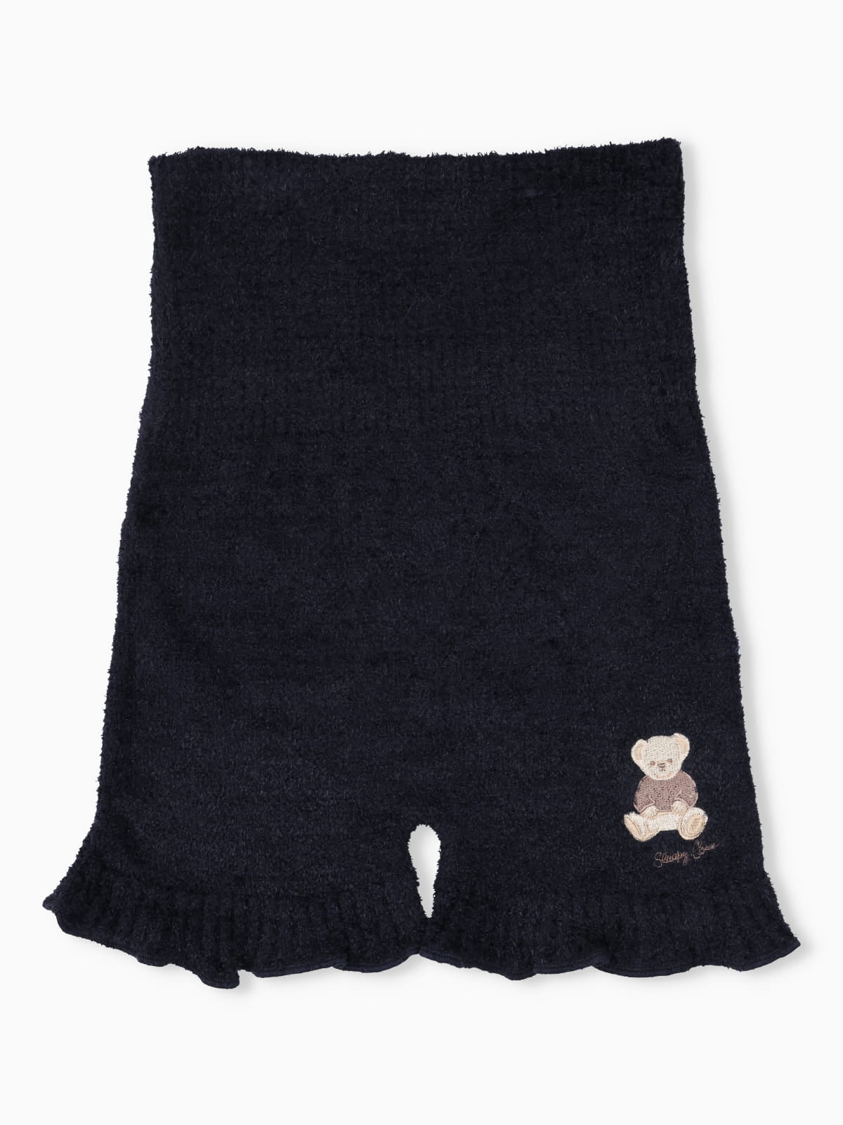 [まるで毛布！のような暖かさ]くまワンポイント刺繍モール腹巻きパンツ 下着