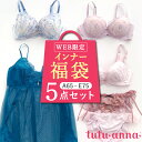 楽天チュチュアンナ　楽天市場店tutuanna チュチュアンナ 福袋 レディース ブラセット 単品ブラジャー 単品ショーツ 下着 キャミソール A65～E75 [HAPPY BAG]インナー5点セット（A）