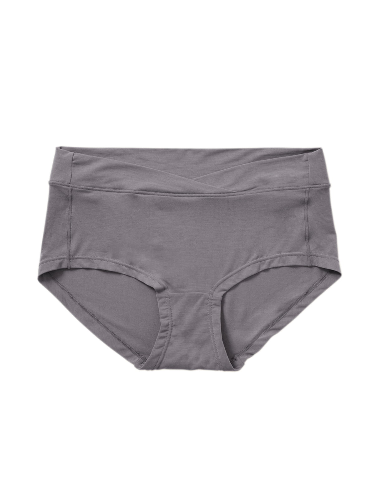 レディース ショーツ 単品 パンツ フルショーツ 綿混 [マタニティ]無地浅履きフルショーツ 2