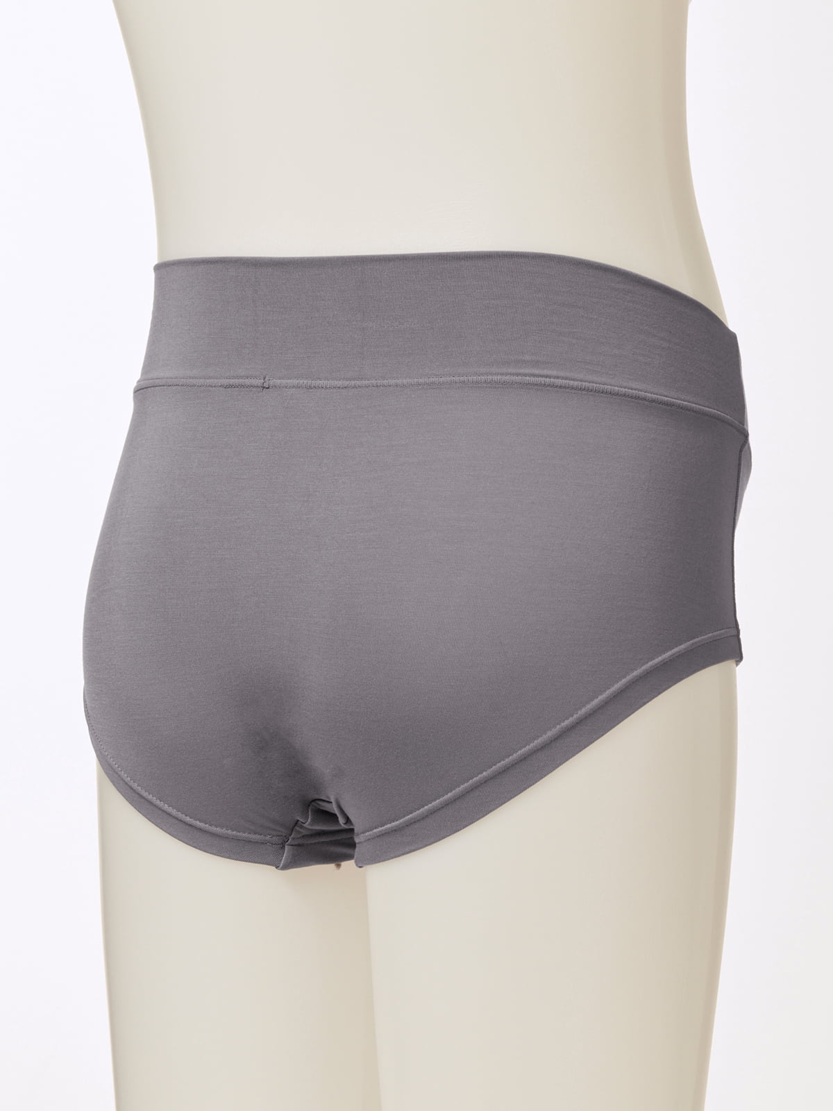 レディース ショーツ 単品 パンツ フルショーツ 綿混 [マタニティ]無地浅履きフルショーツ 3