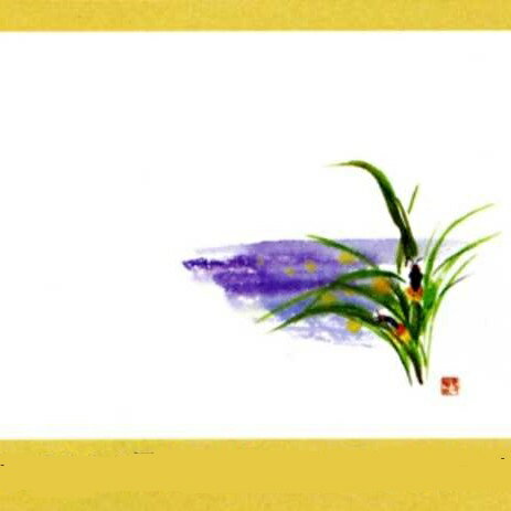 テーブルマット　3尺　水草とホタル