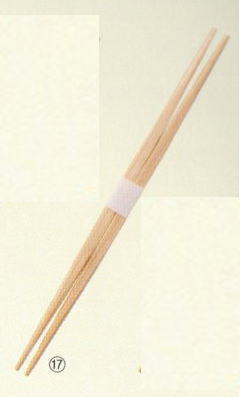 【送料無料】【最高級箸】【割り箸】9寸(24cm)杉卵中箸　白帯巻【100膳ポリ入×20P】【2000膳】料亭/茶懐石など材質：杉