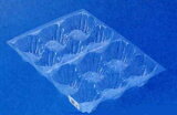 [業務用] 鶏卵パック6個用100枚入りMLサイズ兼用の卵が6個入るプラスチック容器 プラスティックの卵ケース(たまごケース/玉子/たまご/タマゴ/ケース/鶏卵容器/玉子容器/玉子パック/ML兼用)使い捨ての安い(激安の)店舗用品・食品容器(食品用の容器/器/うつわ/入れ物)