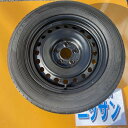 【中古】スペアタイヤに最適ニッサン ジューク 日産純正スチールホイール+5.7mm8分山2020年日本製ヨコハマタイヤ205/60R16、1本テンパータイヤ、応...