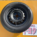 【中古】スペアタイヤに最適トヨタ純正スチールホイール、シエンタ (NCP81/85G) ポルテ (NNP10.11.15) 、+5.3mm7分山2021年生産タ...