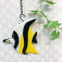 エンジェルフィッシュ カラフルな巨大お魚オブジェfeelthesea海を感じる雑貨ナチュラルテイストトロピカル 風カフェ、ホテル、玄関、ガレージ、お部屋などにフ...