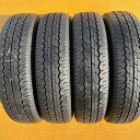 【中古】送料無料夏タイヤ　ダンロップ　グラントレック　AT20　195/80R15　4本　ジムニーシエラ　他