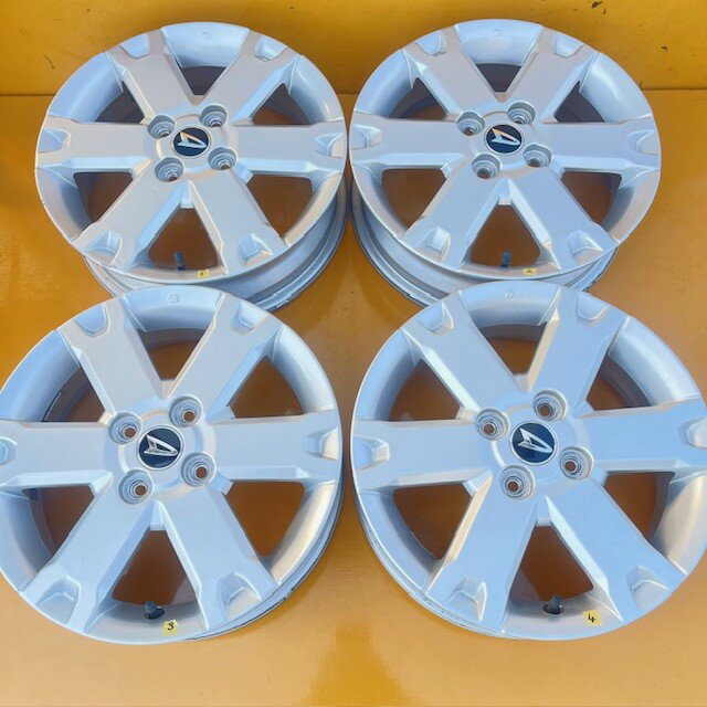 G11644【送料無料155/65R14】ダイハツ純正スチール タント ミラ ウェイク ソニカ ムーブなどに ▼14×4.5J 100/4H ET約45▼