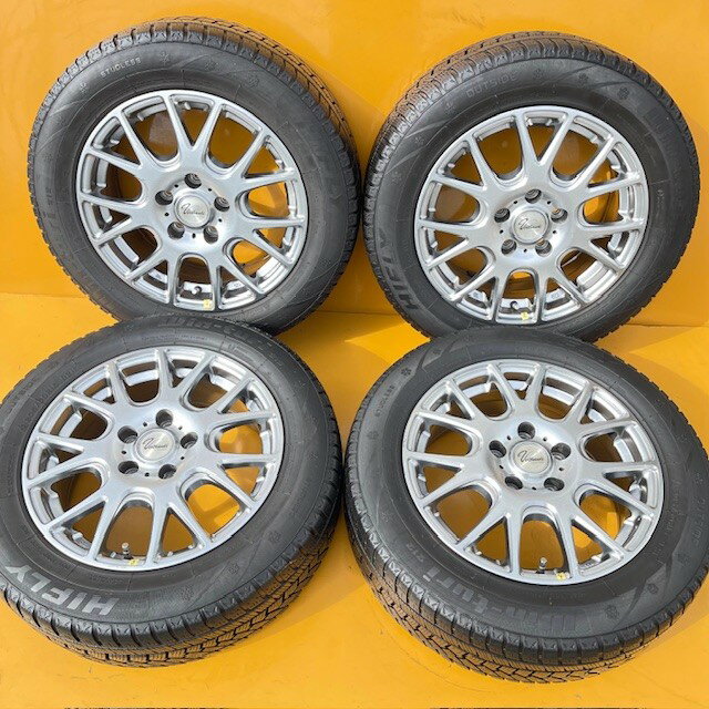 【中古】2020年生産205/60R16 輸入スタッドレス＋アルミホイール オフセット＋50ノア、ヴォクシィ－、ステップワゴン 系、マツダ3、ジューク、HR-V、ジェイドなどに、タイヤはおまけです、