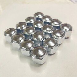 らくらく郵便受け受け取り、ショートナットニッサン車安心の KYO-EI社外アルミホイール用袋ナット16個セット全長22mm1.25mmピッチ21mmレンチタイプ