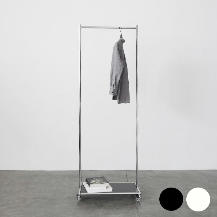 ハンガーラック キャスター付き 棚付き幅60cm コートハンガーラック ラック 玄関 収納 リビング クローゼット 鞄置き カバン置き 部屋干し 室内干し