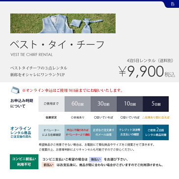 インナーアレンジに最適 タキシード小物3点セット 007Vバイオレッド ベスト、タイ、ポケットチーフ★レンタル4泊5日 往復送料無料★蝶ネクタイも選べる