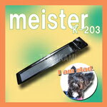 グレーハウンドタイプ コーム K-203 meister 犬 猫 ペット トリミング プロ トリマー プロ用美容室専門店 ペット用品 ペットグッズ プレゼント用