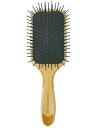 ヘアスタイリングプロ パドルブラシ SPR-2000 ヘアブラシ 天然木製 頭皮マッサージ ナイロンピン ブラッシング 頭皮ケア スカルプブラシ プロ用美容室専...