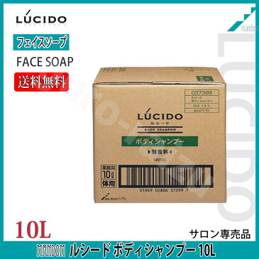 ルシード ボディシャンプー 詰替 10L (アプリケーター/専用トレイ希望選択あり)業務用【送料無料】【マンダム】【LUCIDO mandom マンダム ルシードトニック プロ用理美容室専門店 業務用 温泉施設 温浴施設 スポーツ施設 ゴルフ場 スパ施設 新生活】