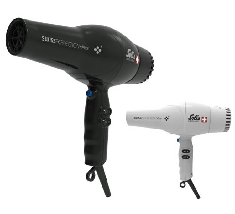 ソリス スイスパーフェクションプラス 440 大風量 ヘアドライヤー 静音 ノイズカット マイナスイオン 温度調節 温度調整 速乾 サロン用 美容院 プロ用 美...