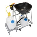 送料無料】折りたたみ シャンプー台 Air エアーポンプ式 西村製作所 折りたたみシャンプー 介護シャンプー 訪問介護 バックシャンプー 持ち運び可能 プロ用美...