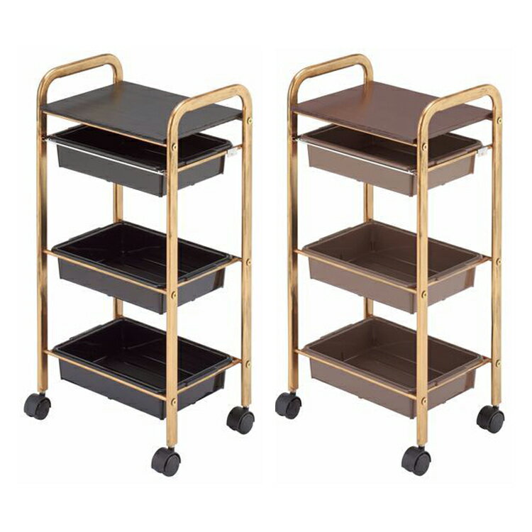 アンティークセットワゴン ビーナスC-600 サロン用 美容院 美容室 サロン台 ワゴン キャスター ロットワゴン セット台 業務用品 開店準備 収納 プロ用美容室専門店 つや髪美肌研究SHOP