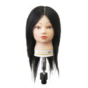 カットウィッグ カットマネキン MONE モネ カット専用ウィッグ 人毛85%+ヤク毛 KA-22B02 美容院 美容室 サロン用 美容専門学校 プロ用美容室専...