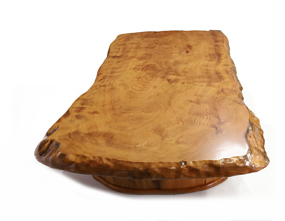 屋久杉 テーブル 一枚板 仕様：無垢 / 素材：屋久杉（8畳～10畳用 座卓 無垢板 年輪 木目）~