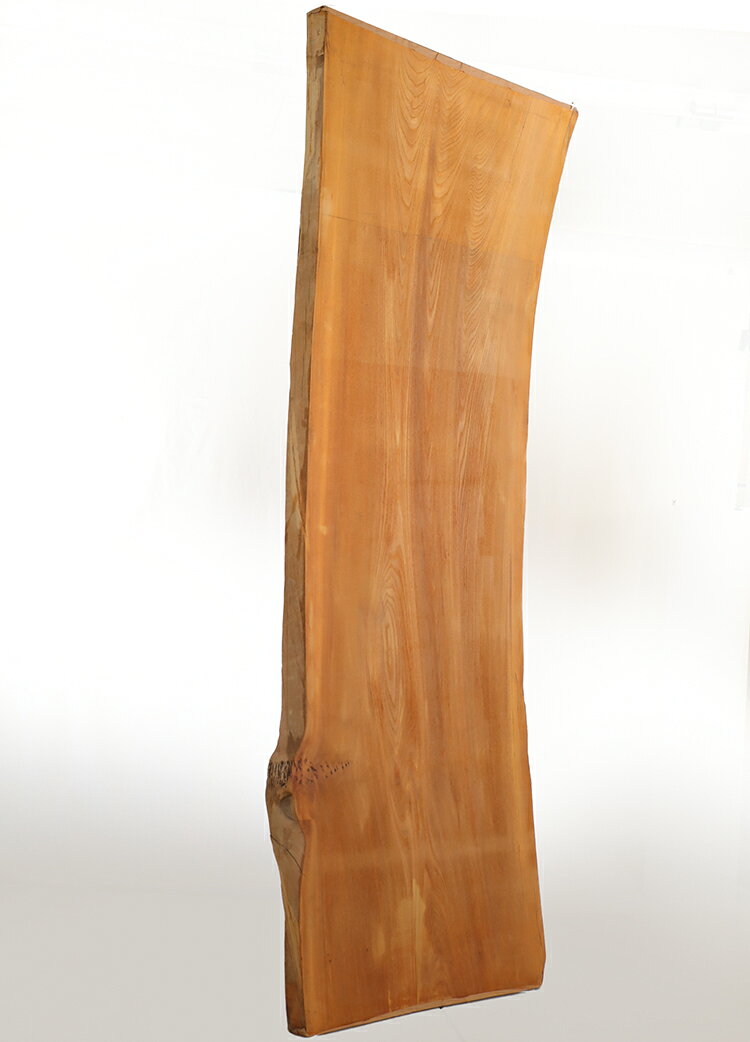 【総高240cm】ニレ 一枚板 荒板 仕様:無垢 / 素材:楡( テーブル 年輪 木目 お手入れ 天板)~ [2]