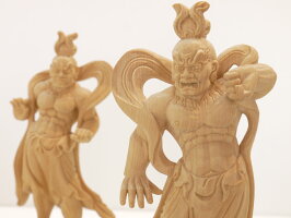 〜木彫り仏像仁王像(金剛力士)〜一刀彫/素材:香榧