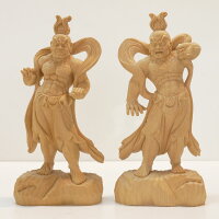 〜木彫り仏像仁王像(金剛力士)〜一刀彫/素材:香榧