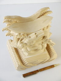 〜龍彫玉台座〜仕様:無垢/素材:ひのき