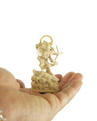〜木彫り仏像摩利支天〜仕様:無垢/素材:拓植