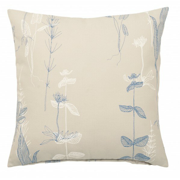 サーナヤオッリ クッションカバー ザシンワンズ ブルー 幅45×長さ45cm J016C 1本 0