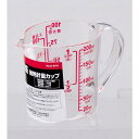 パール金属 ENJOY KITCHEN 大きい目盛 耐熱計量カップ 200ml C-4741 1個