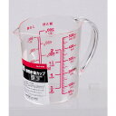 パール金属 ENJOY KITCHEN 大きい目盛 耐熱計量カップ 500ml C-4742 1個