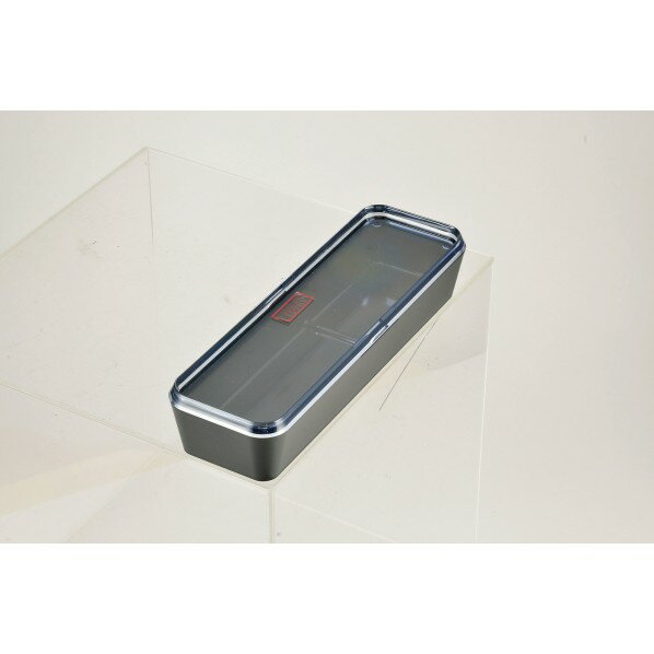 パール金属 クローブ蓋付カトラリーケース 26×8.5×5cm ブラック HB-2912 1個