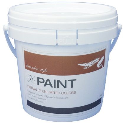 ワンウィル K-PAINT 珪藻土 塗料 1.5kg オフブラック