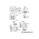ATOM シークレットヒンジ ツバなし ホワイト塗装 シークレットヒンジ 260733 1セット