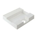 カクダイ 洗濯機用防水パン 700×640×120 ホワイト 426-422-W 1個