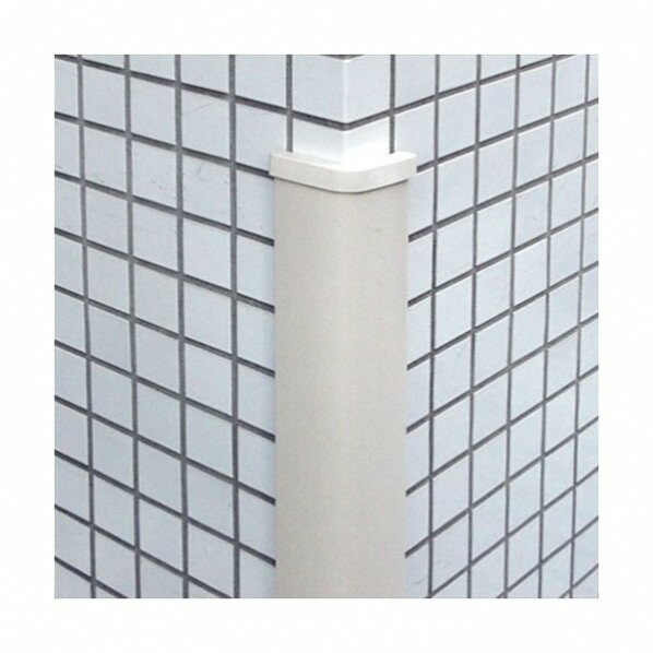 信栄物産 コーナーガード(キャップ付) 65×65×13mm アイボリー CHS-A10 1台