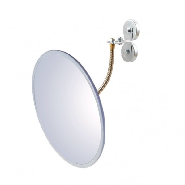 信栄物産 防犯ミラー室内用 マグネットタイプ 丸型 440φ グレー H-45M 1台