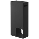 山崎実業 トイレットペーパーストッカー タワー ブラック 3456 1個