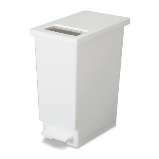 テラモト ユニード プッシュ&ペダル 45型 265×455×555mm ホワイト DS-453-045-8 1台 テラモト ユニード プッシュ&ペダル 45型 265×455×555mm ホワイト DS-453-045-8 1台