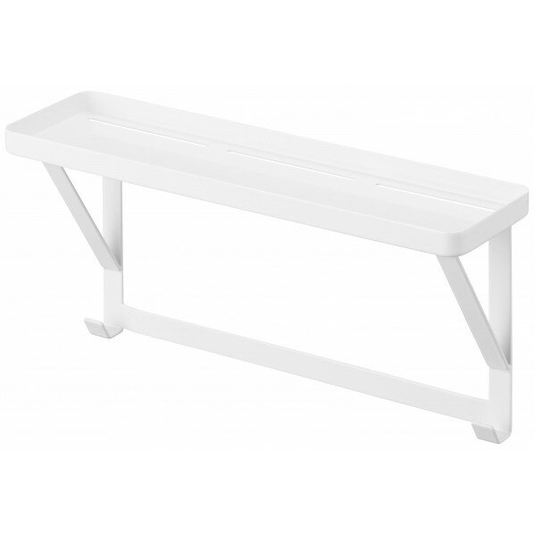 山崎実業 タオル掛け上ラック ホワイト 4240 1個