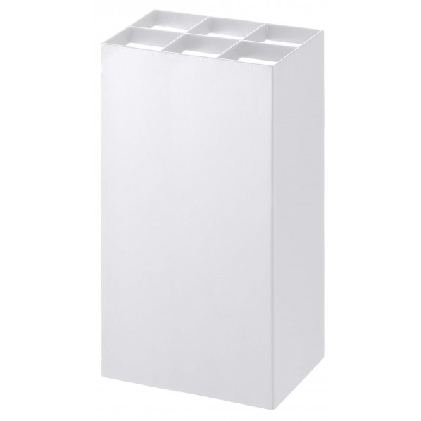 山崎実業 傘立てスマート6本用 16.5x11x30cm ホワイト 7031 1個
